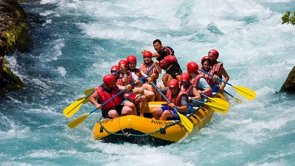 Rafting trip in Antalya